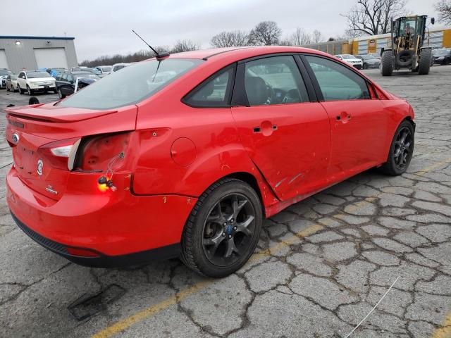 1FADP3F29DL354438 - 2013 FORD FOCUS SE RED photo 3