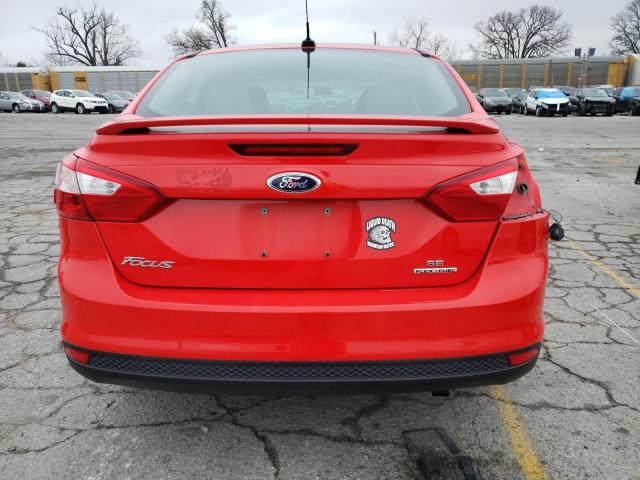 1FADP3F29DL354438 - 2013 FORD FOCUS SE RED photo 6