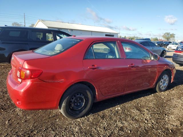 1NXBU4EE6AZ324360 - 2010 TOYOTA COROLLA BASE RED photo 3