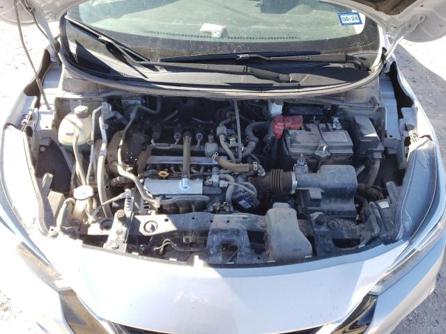 3N1CN8DV0NL849268 - 2022 NISSAN VERSA S SILVER photo 11