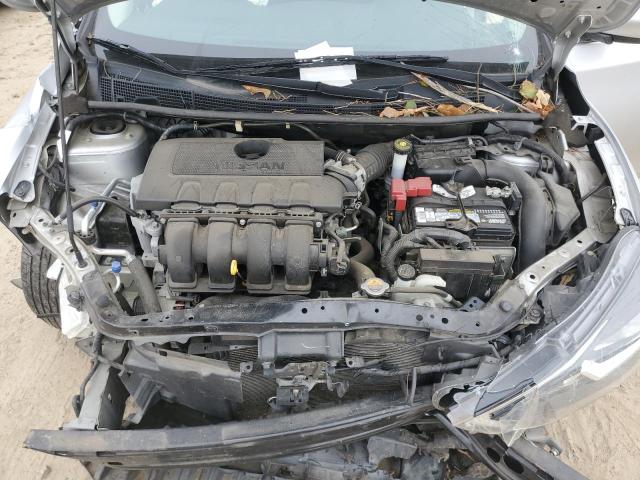 3N1AB7AP9HY363422 - 2017 NISSAN SENTRA S SILVER photo 11