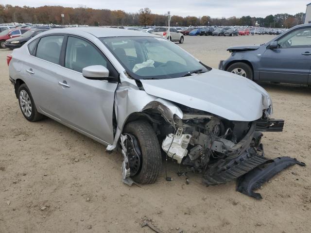 3N1AB7AP9HY363422 - 2017 NISSAN SENTRA S SILVER photo 4