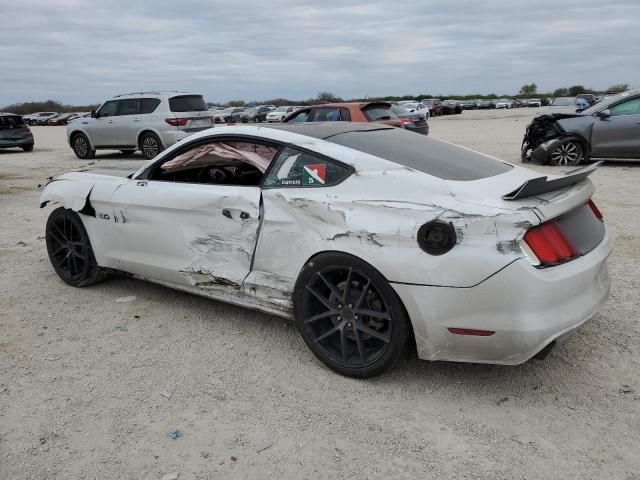 1FA6P8CFXG5267153 - 2016 FORD MUSTANG GT WHITE photo 2