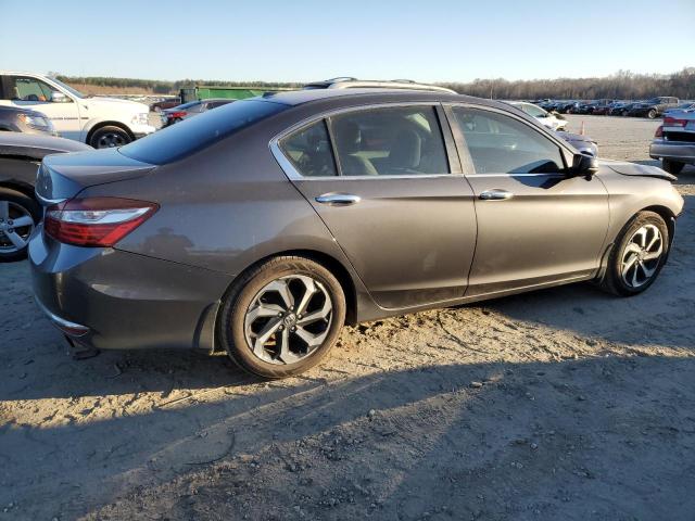 1HGCR2F78GA091026 - 2016 HONDA ACCORD EX GRAY photo 3