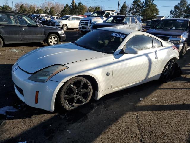 JN1AZ34E34T060119 - 2004 NISSAN 350Z COUPE WHITE photo 1