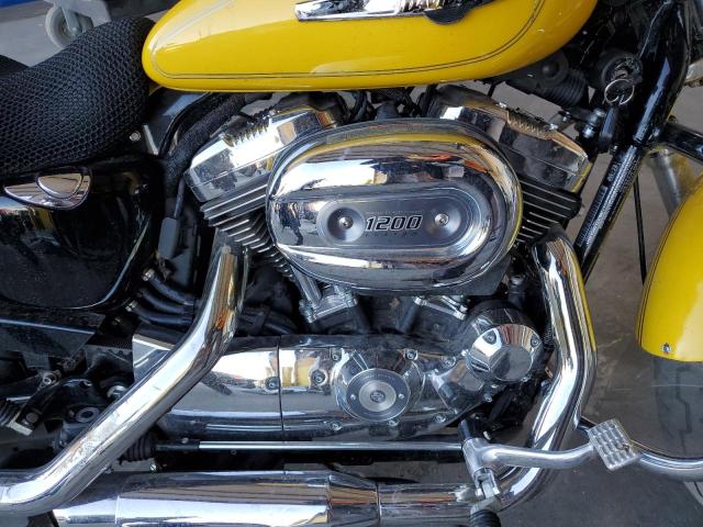 1HD1CT310HC410324 - 2017 HARLEY-DAVIDSON XL1200 C YELLOW photo 7