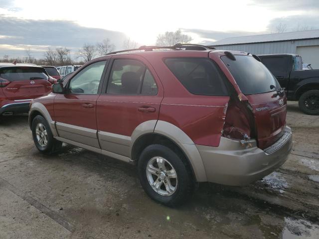 KNDJD733265586347 - 2006 KIA SORENTO EX MAROON photo 2