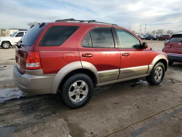 KNDJD733265586347 - 2006 KIA SORENTO EX MAROON photo 3