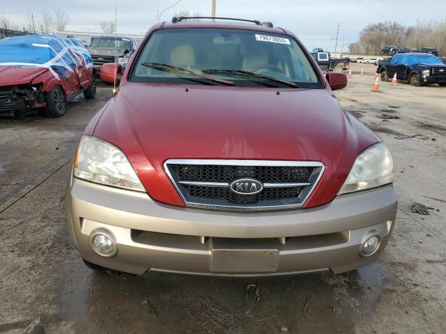 KNDJD733265586347 - 2006 KIA SORENTO EX MAROON photo 5