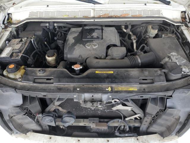 5N3AA08A17N802829 - 2007 INFINITI QX56 WHITE photo 11