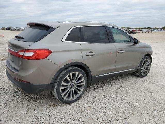 2LMTJ6LR8GBL63548 - 2016 LINCOLN MKX RESERVE GRAY photo 3