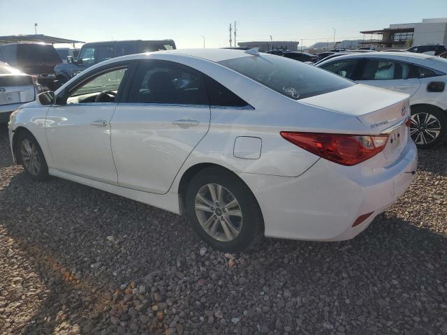 5NPEB4AC9EH925273 - 2014 HYUNDAI SONATA GLS WHITE photo 2