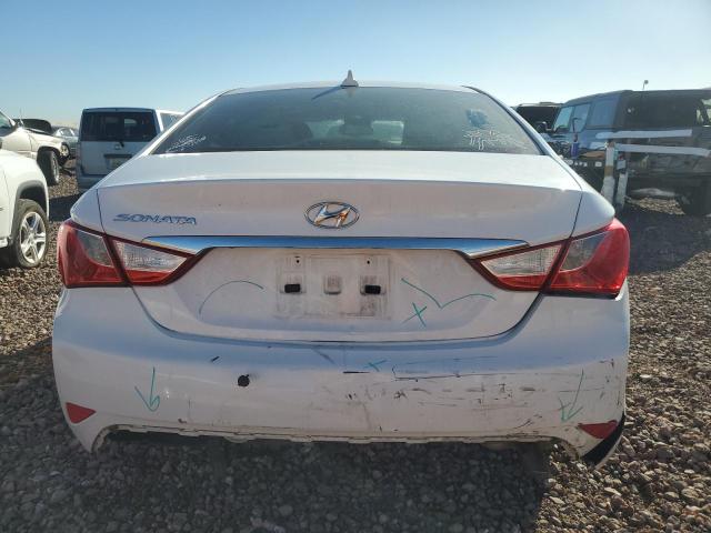 5NPEB4AC9EH925273 - 2014 HYUNDAI SONATA GLS WHITE photo 6