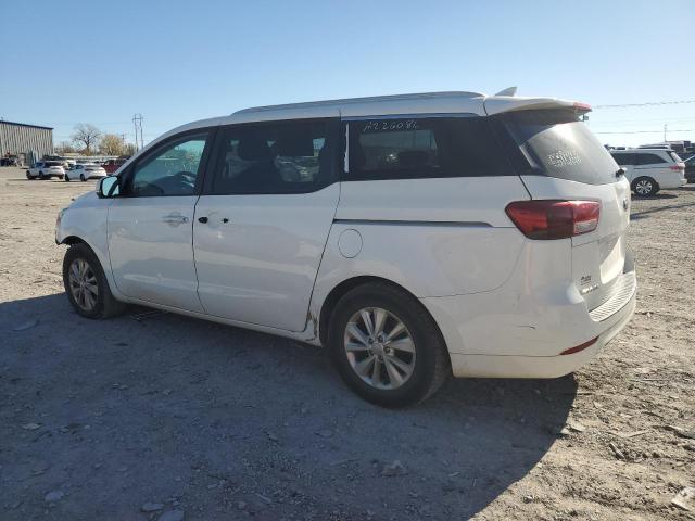 KNDMB5C10F6040405 - 2015 KIA SEDONA LX WHITE photo 2