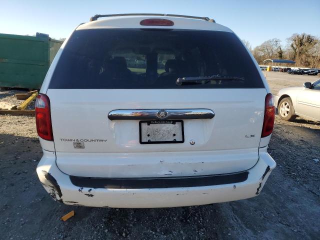 2C8GP44303R143772 - 2003 CHRYSLER TOWN & COU LX WHITE photo 6