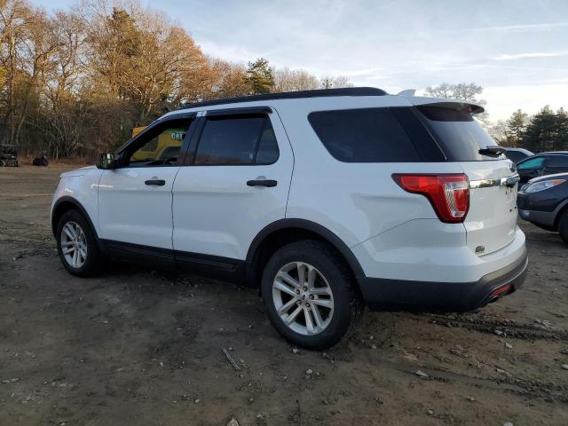 1FM5K8BH4HGA05881 - 2017 FORD EXPLORER WHITE photo 2