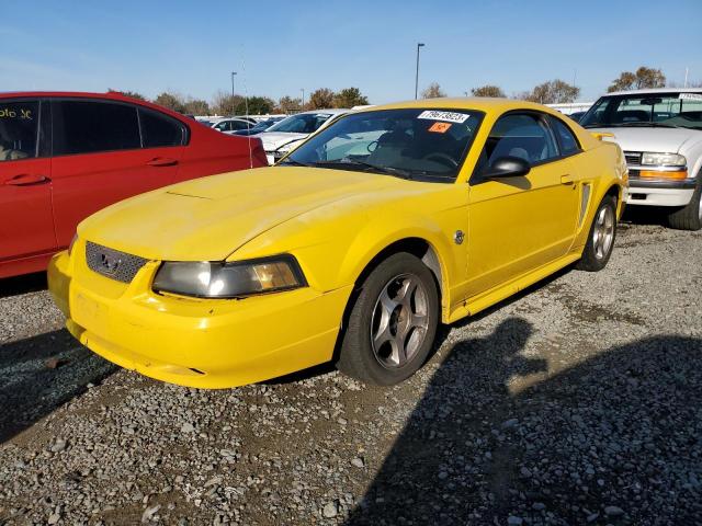 1FAFP406X4F133892 - 2004 FORD MUSTANG YELLOW photo 1