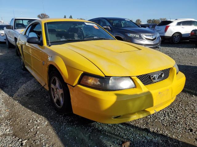 1FAFP406X4F133892 - 2004 FORD MUSTANG YELLOW photo 4