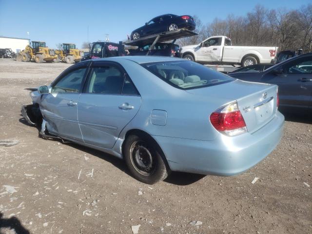 4T1BE32K75U959644 - 2005 TOYOTA CAMRY LE BLUE photo 2