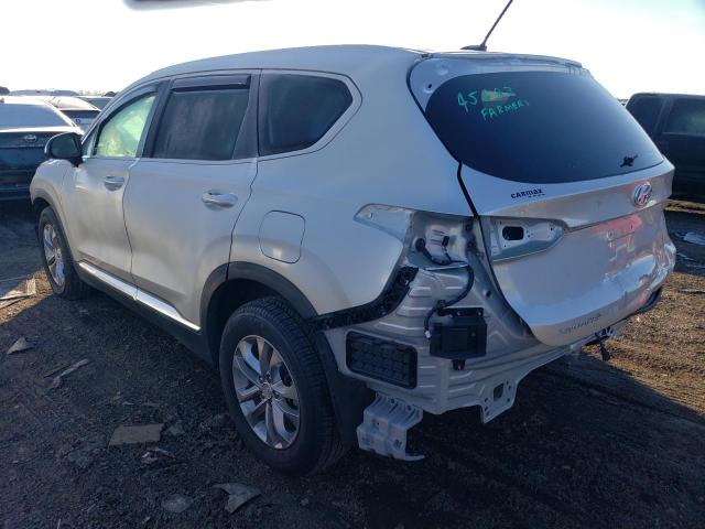 5NMS2CAD2KH027029 - 2019 HYUNDAI SANTA FE SE SILVER photo 2