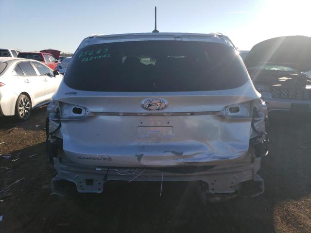 5NMS2CAD2KH027029 - 2019 HYUNDAI SANTA FE SE SILVER photo 6