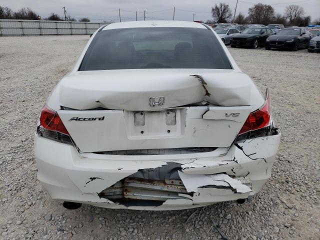 1HGCP36888A069498 - 2008 HONDA ACCORD EXL WHITE photo 6