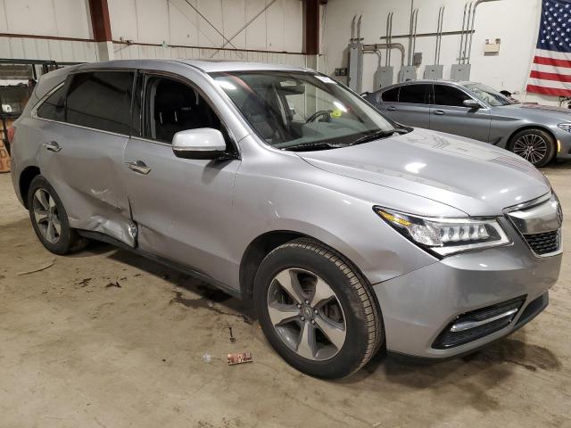 5FRYD4H20GB027200 - 2016 ACURA MDX SILVER photo 4