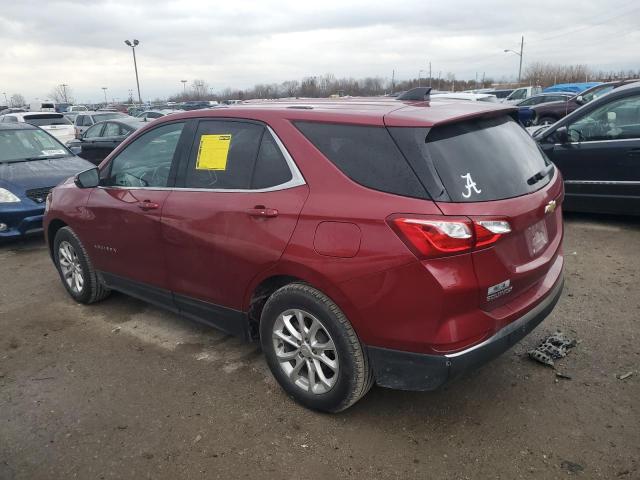 2GNAXJEV0J6284059 - 2018 CHEVROLET EQUINOX LT BURGUNDY photo 2