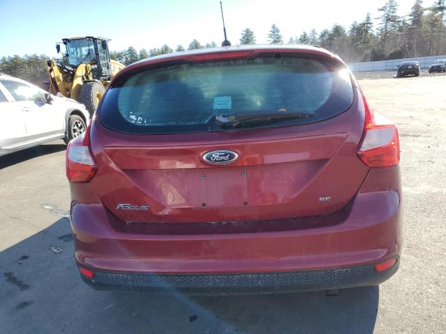 1FADP3K29DL103506 - 2013 FORD FOCUS SE RED photo 6