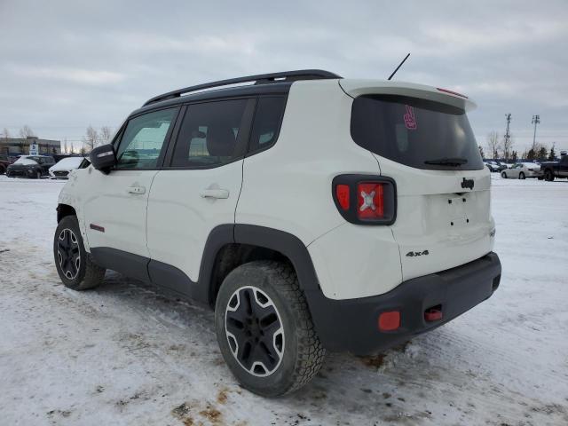 ZACCJBCT9FPC42431 - 2015 JEEP RENEGADE TRAILHAWK WHITE photo 2