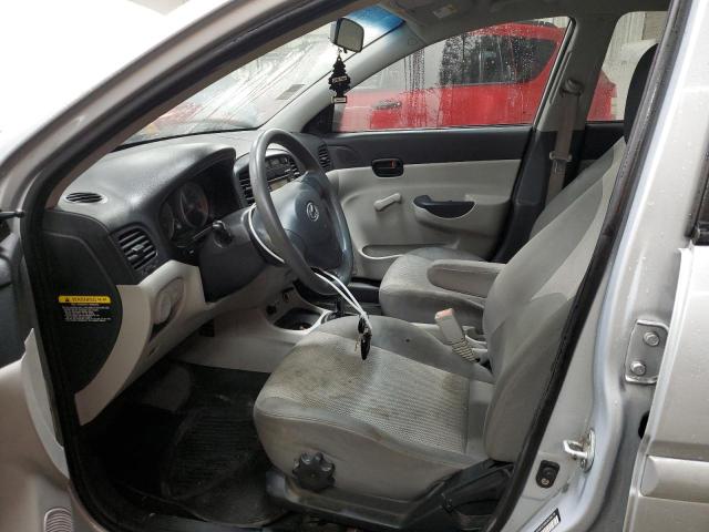 KMHCN4AC0BU609675 - 2011 HYUNDAI ACCENT GLS SILVER photo 7