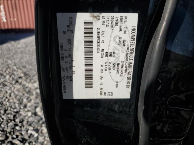 2L1FM88WX8X634030 - 2008 LINCOLN TOWN CAR EXECUTIVE Schwarz Foto 13