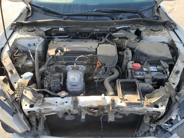 1HGCR2F32HA081025 - 2017 HONDA ACCORD LX WHITE photo 11