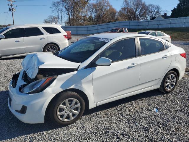 KMHCT4AE1EU663448 - 2014 HYUNDAI ACCENT GLS WHITE photo 1