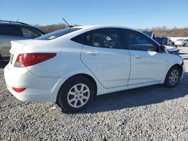 KMHCT4AE1EU663448 - 2014 HYUNDAI ACCENT GLS WHITE photo 3