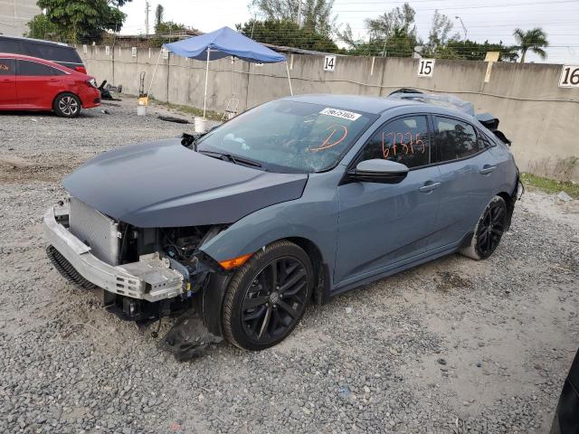 SHHFK7H40LU213426 - 2020 HONDA CIVIC SPORT 青色 照片 1