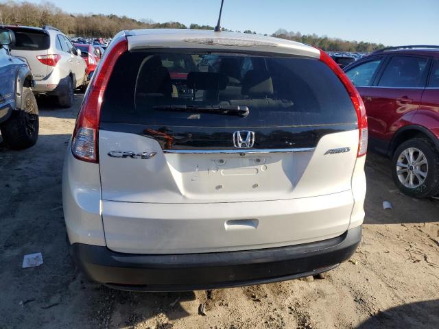 5J6RM4H58EL031497 - 2014 HONDA CR-V EX WHITE photo 6