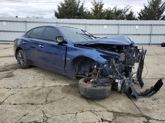 JN1FV7AR3JM480887 - 2018 INFINITI Q50 RED SPORT 400 BLUE photo 4