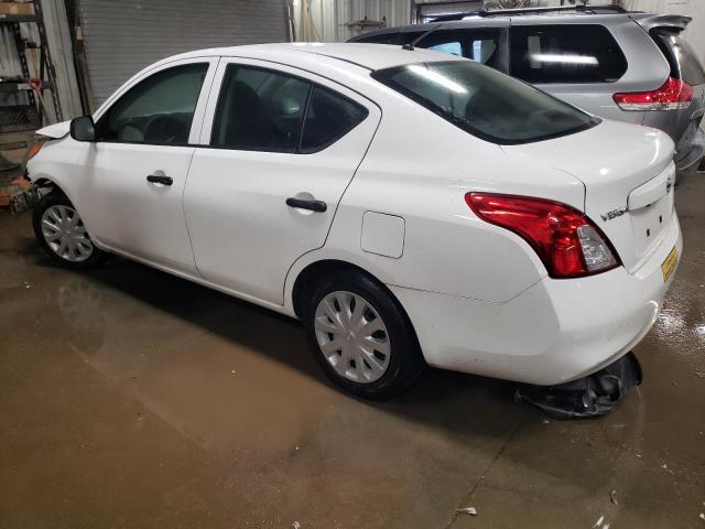 3N1CN7AP1DL832185 - 2013 NISSAN VERSA S WHITE photo 2