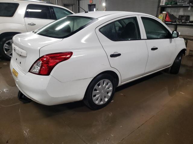 3N1CN7AP1DL832185 - 2013 NISSAN VERSA S WHITE photo 3