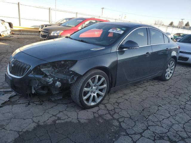 2G4GU5GX3H9165993 - 2017 BUICK REGAL GS Графитовый фото 1