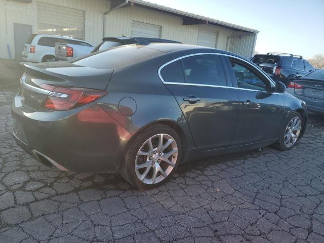 2G4GU5GX3H9165993 - 2017 BUICK REGAL GS Графитовый фото 3