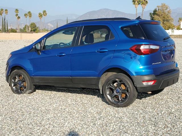 MAJ6P1CL9JC208403 - 2018 FORD ECOSPORT SES BLUE photo 2