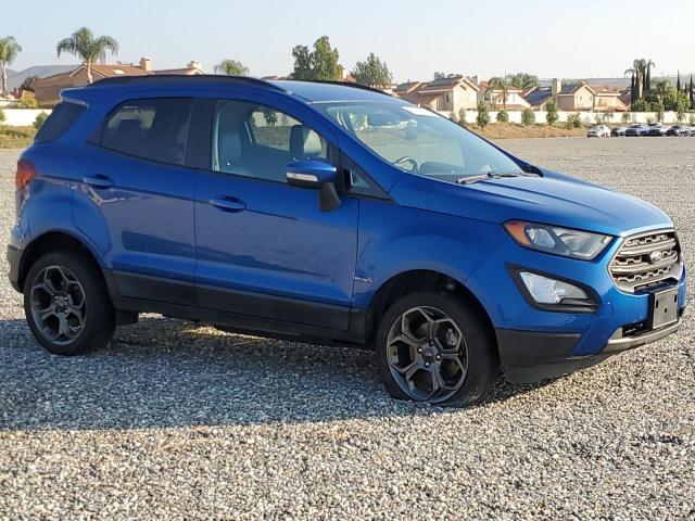 MAJ6P1CL9JC208403 - 2018 FORD ECOSPORT SES BLUE photo 4