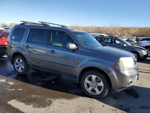 5FNYF4H52DB042735 - 2013 HONDA PILOT EXL GRAY photo 4