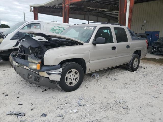 3GNEC12TX4G312491 - 2004 CHEVROLET AVALANCHE C1500 SILVER photo 1