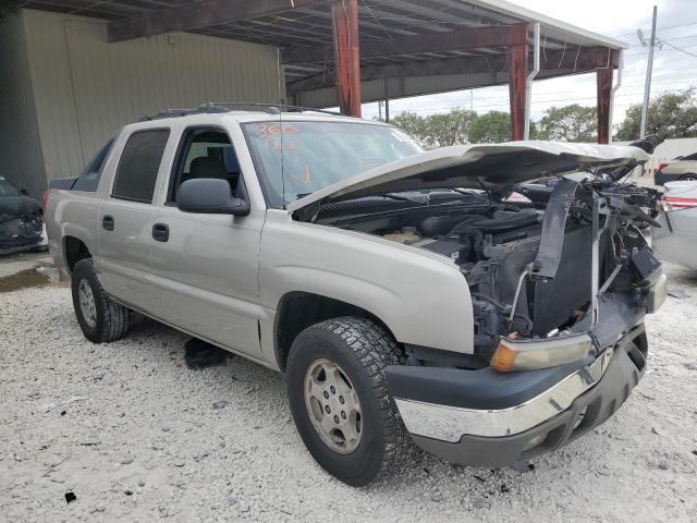 3GNEC12TX4G312491 - 2004 CHEVROLET AVALANCHE C1500 SILVER photo 4