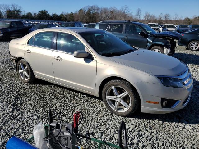 3FAHP0JG7AR415303 - 2010 FORD FUSION SEL SILVER photo 4