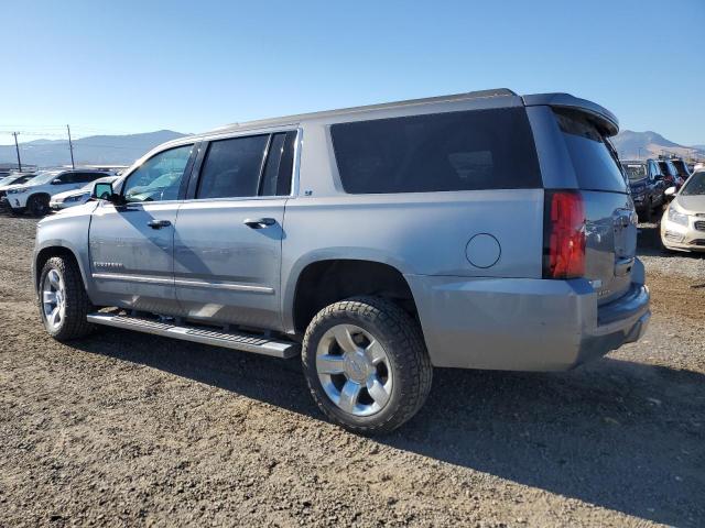 1GNSKHKCXJR208691 - 2018 CHEVROLET SUBURBAN K1500 LT GRAY photo 2