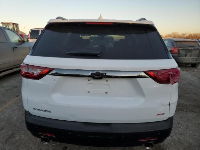 1GNERJKW0LJ198944 - 2020 CHEVROLET TRAVERSE RS WHITE photo 6